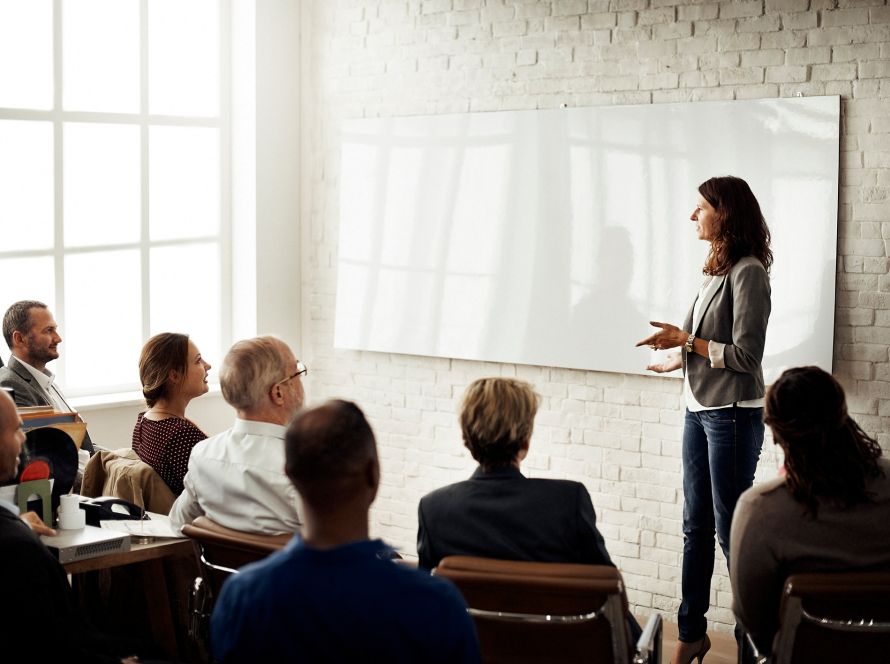 Conference Training Planning Learning Coaching Business Concept