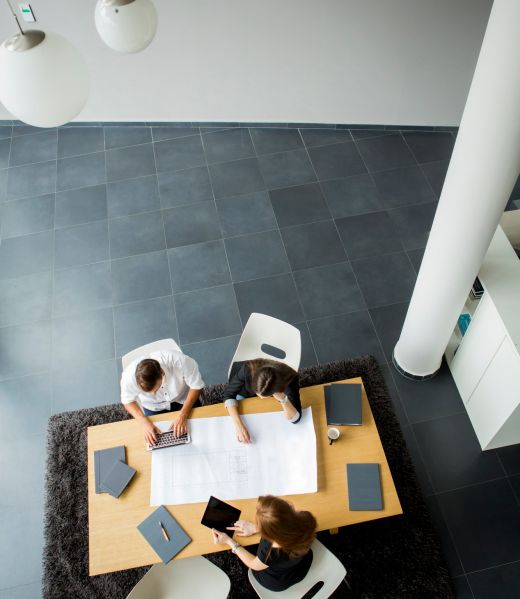 Teamwork in the office